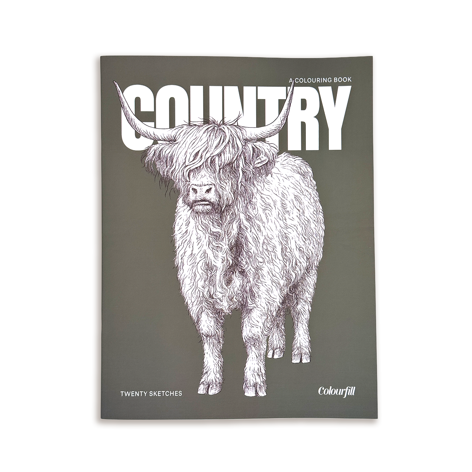 Country - Large Format Colouring Book