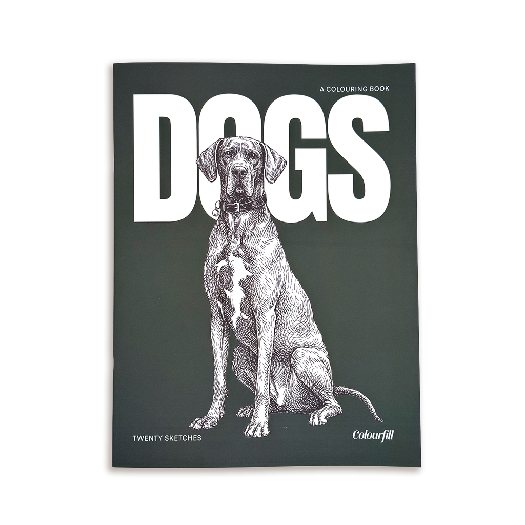 Dogs - Large Format Colouring Book