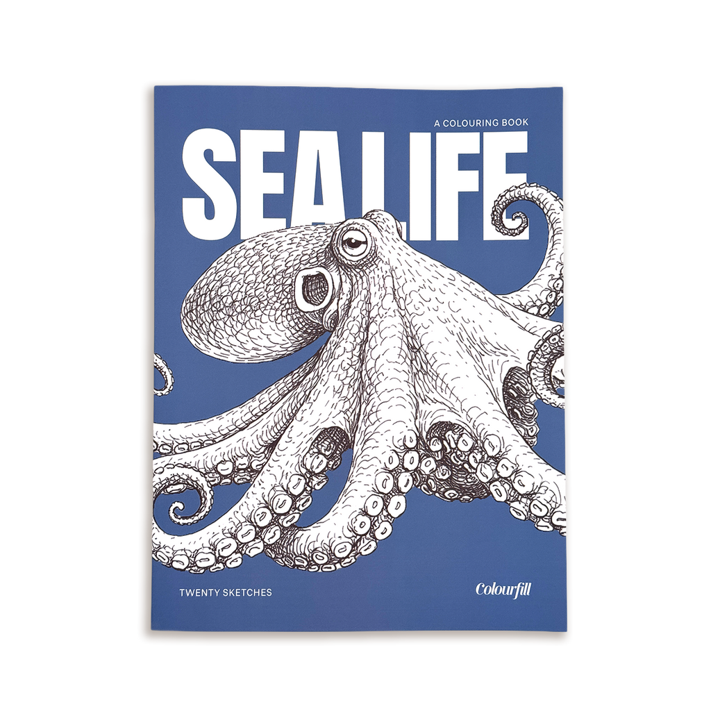 Sea Life - Large Format Colouring Book